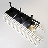 自立式幕用ポール